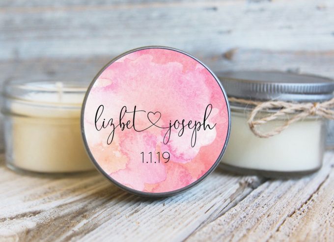 candle wedding favors