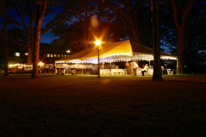 Chicago wedding tent rental