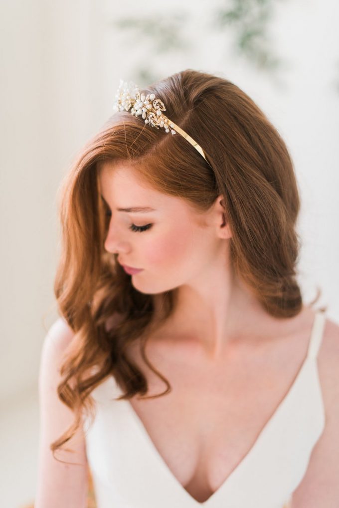 wedding hair down styles