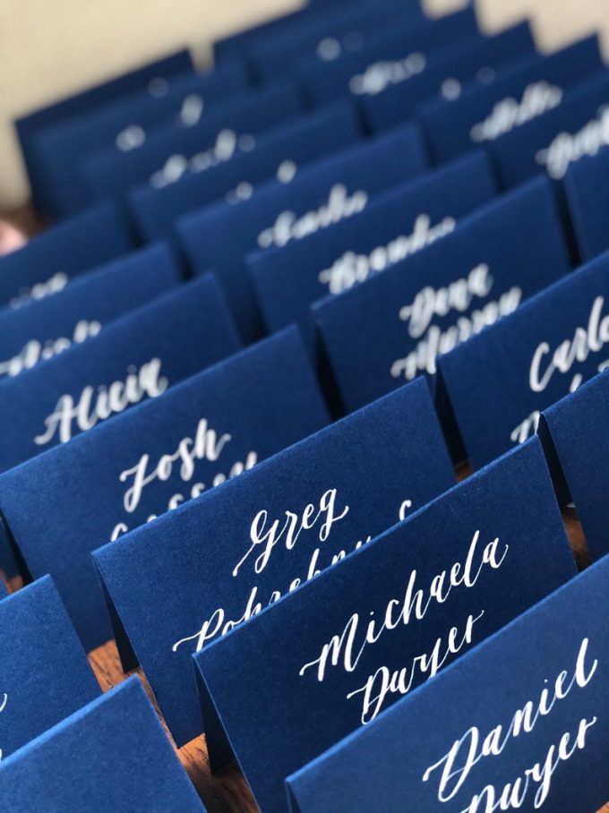 cheap wedding place cards