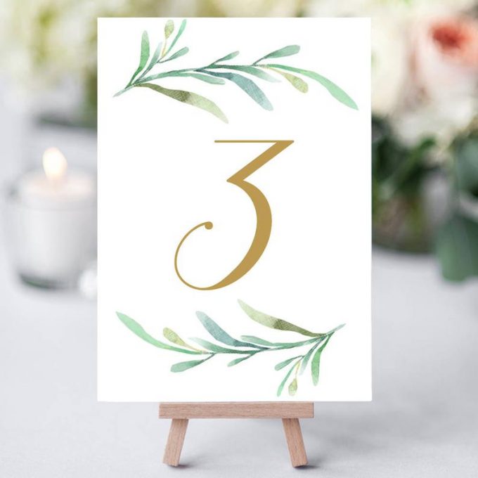 unique wedding table numbers