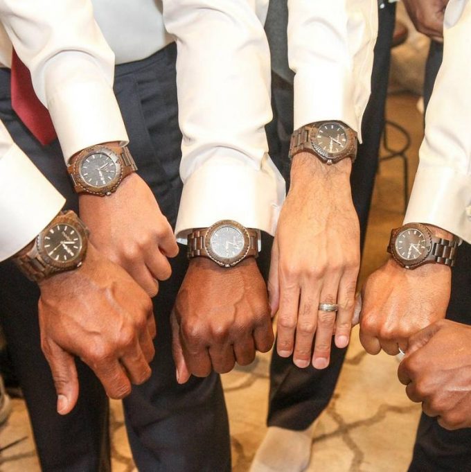 groomsmen wood watches