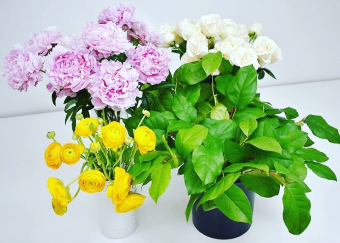 make your own diy flower centerpiece