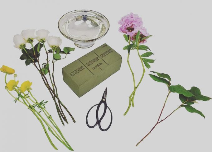 make your own diy flower centerpiece