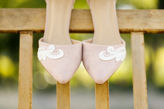 colorful wedding shoes