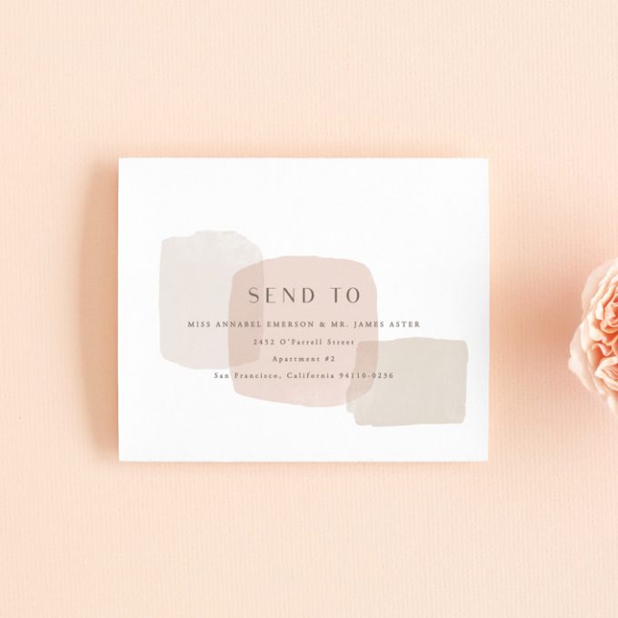wedding invitations that include rsvp