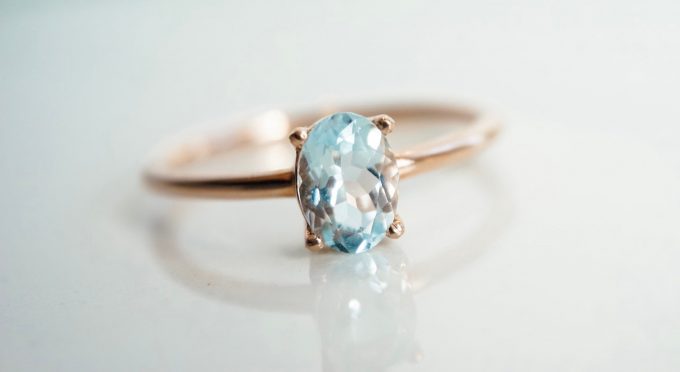 rose quartz engagement rings and unique stones