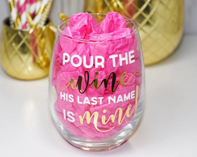 pour the wine his last name is mine glass