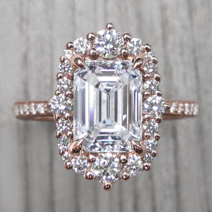 vintage inspired engagement rings