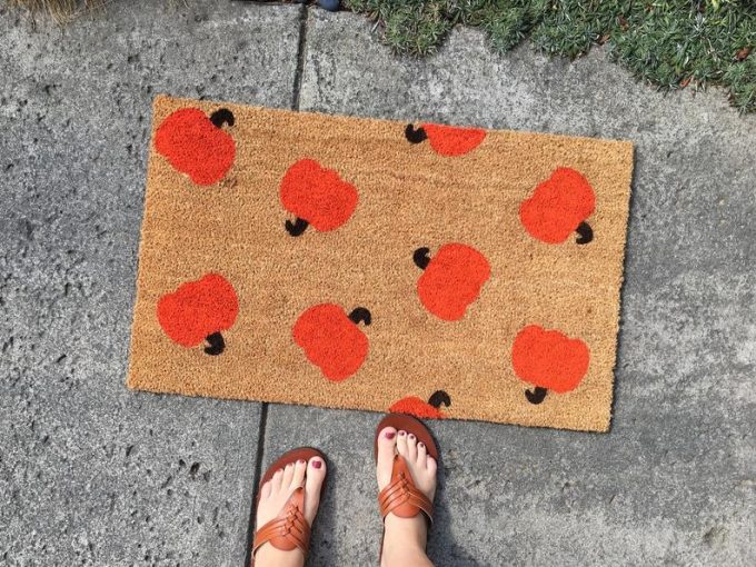 Best Fall Doormats on Etsy