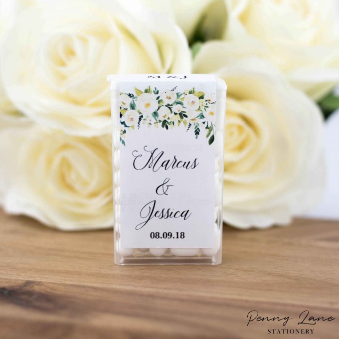 printable wedding favor tags