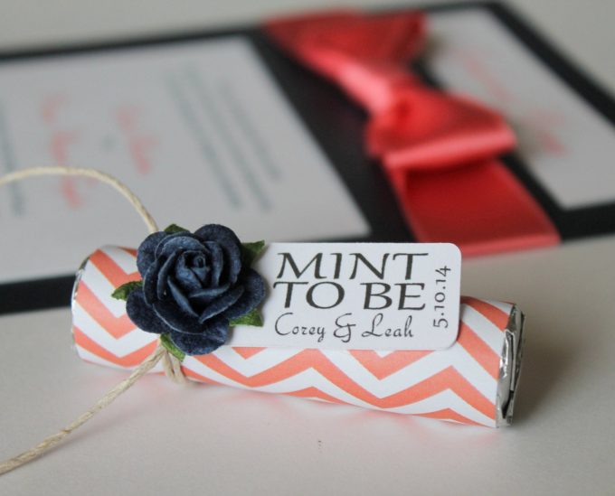 mint to be favors