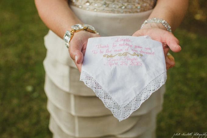 wedding handkerchief gifts