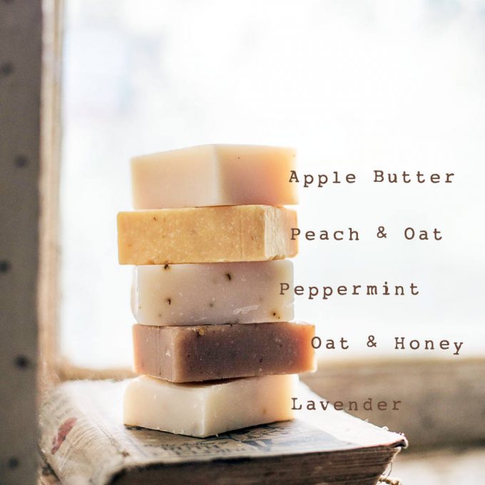 handmade soap favors scents