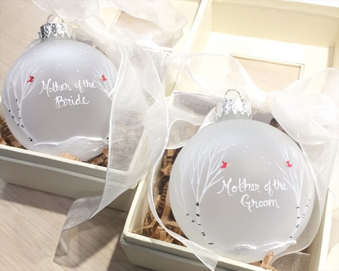 mother of the bride ornament