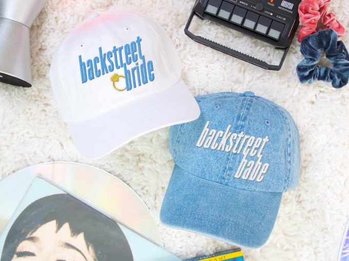 90s bachelorette party hats by bachette