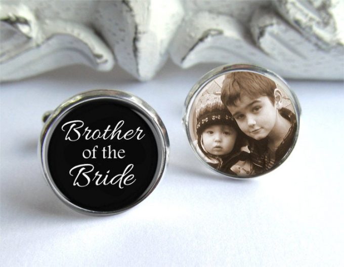 brother of the bride cufflinks
