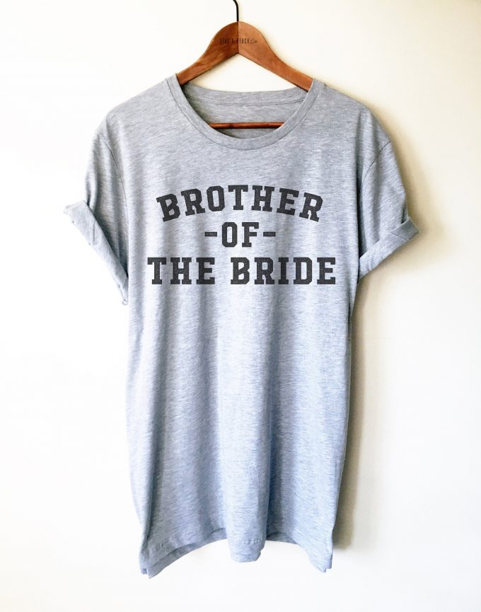 brother of the bride tshirt