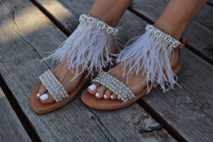 bridal sandals