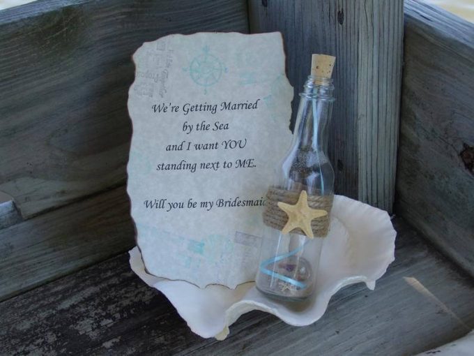 message in a bottle invitation