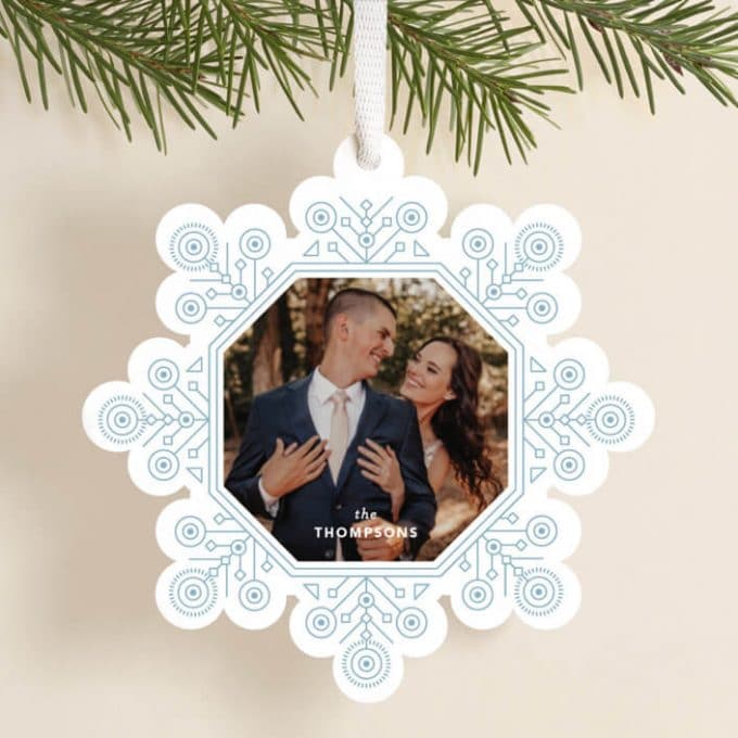 engagement holiday cards