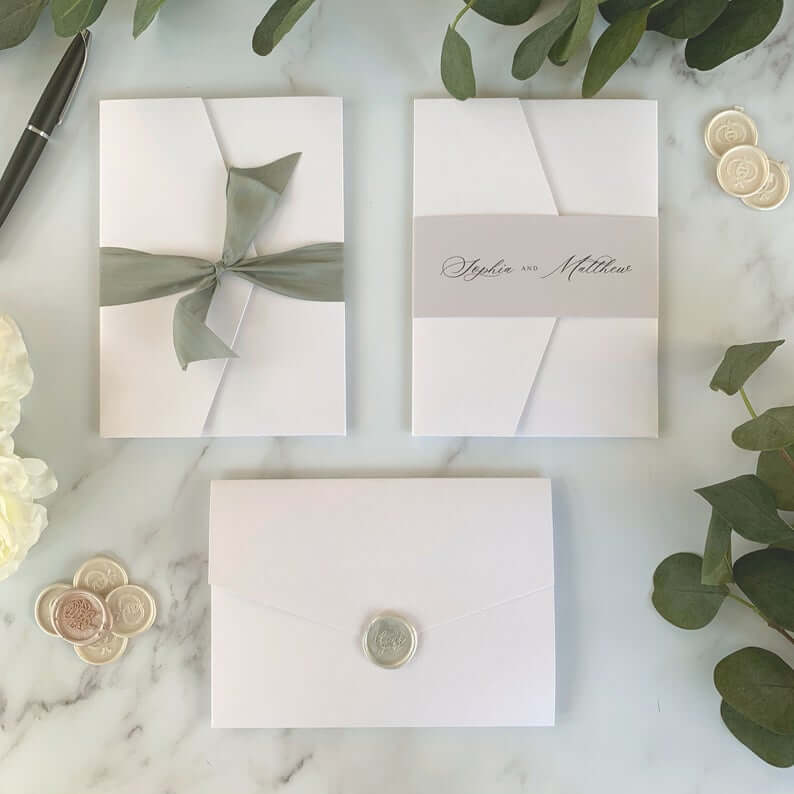 3 Most Beautiful Eucalyptus Wedding Invitations + Ideas