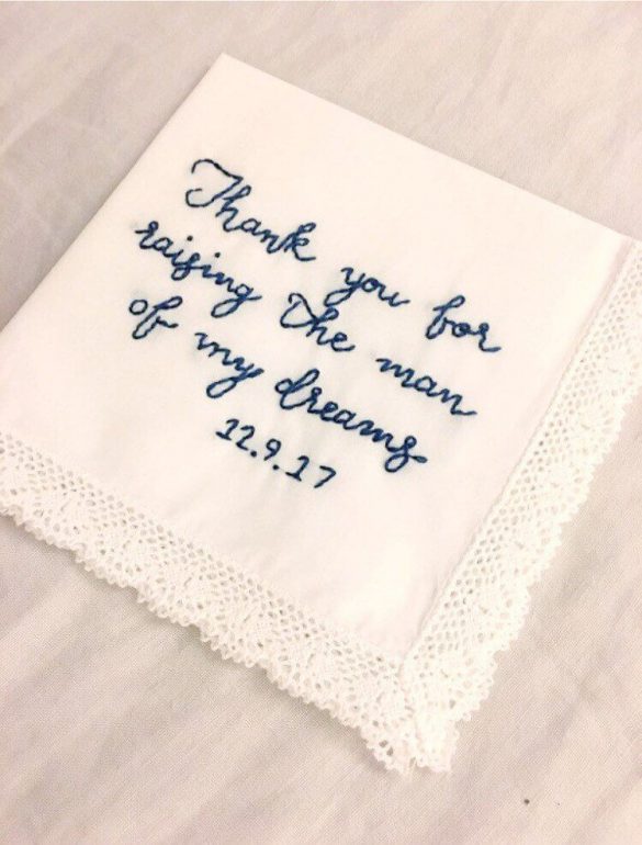 thank you for raising handkerchief