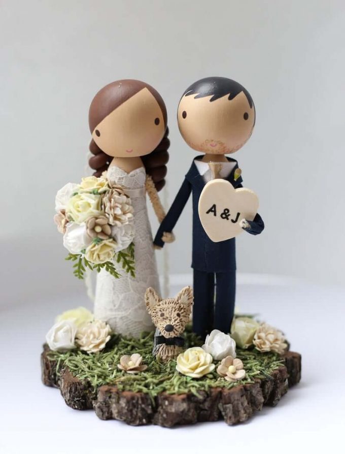 custom wedding cake toppers