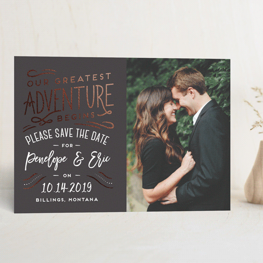 casual save the date ideas