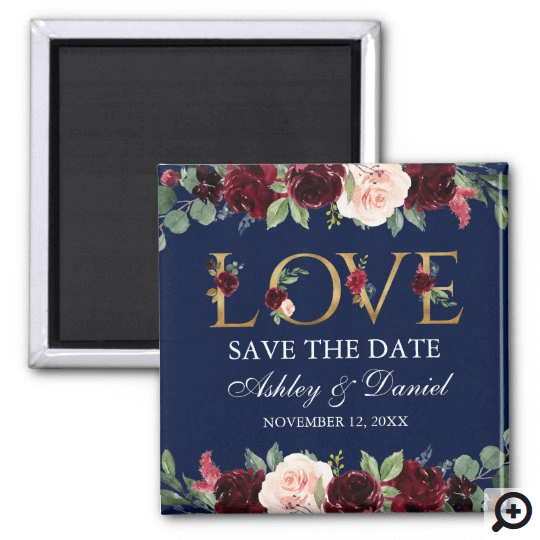 cheap save the date refrigerator magnets