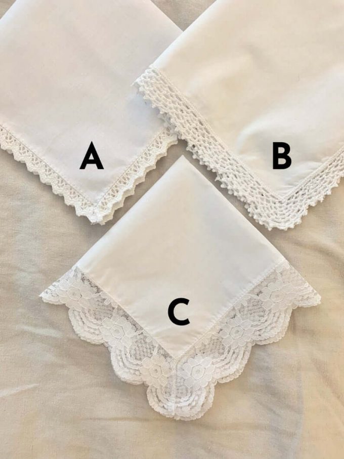 where to buy bride handkerchief