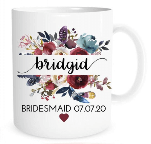be my bridesmaid coffee mugs