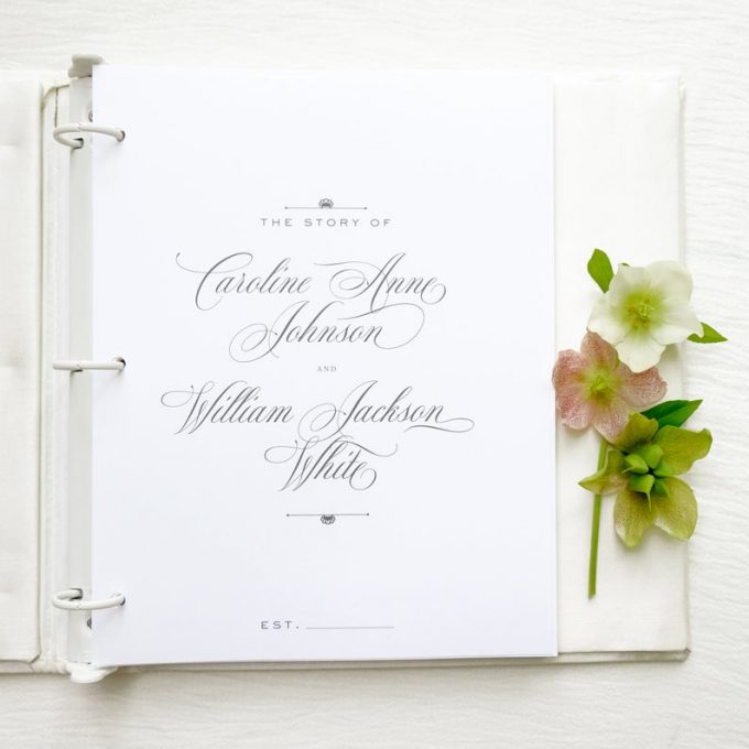 keepsake guest book