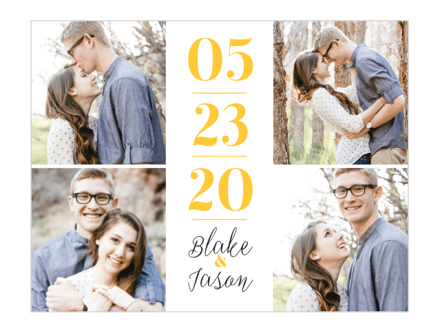 save the date magnets affordable