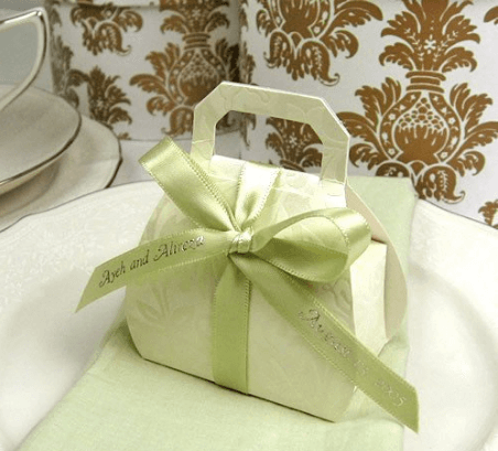 personalized wedding favor ribbons