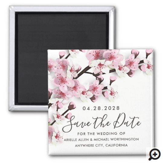 cherry blossom wedding theme