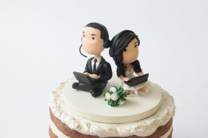 personalized wedding cake toppers