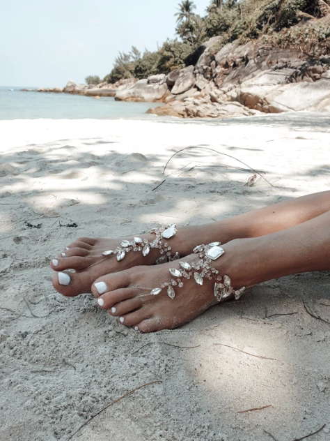 barefoot wedding sandals