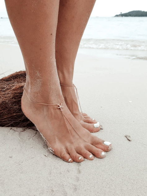 barefoot wedding sandals