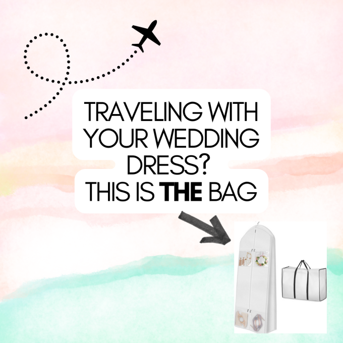 best wedding dress garment bag