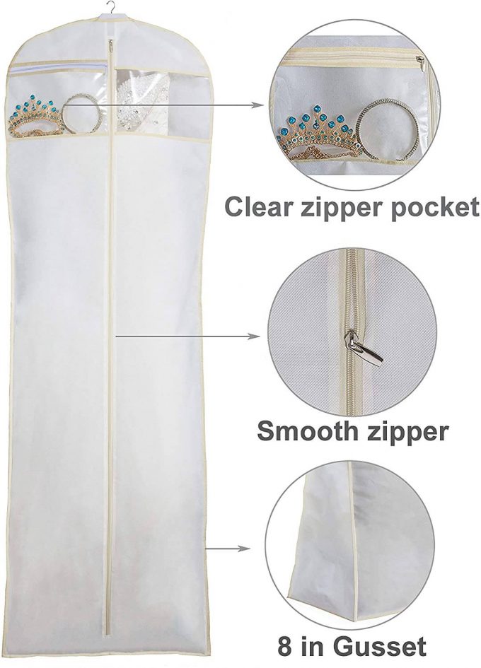 best wedding dress garment bag