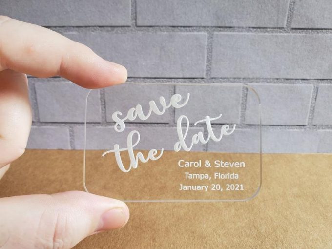 clear save the dates