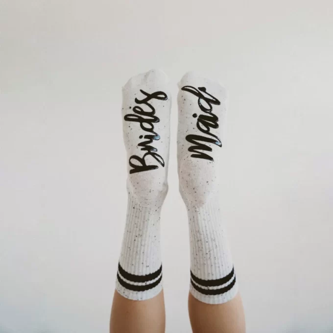 cute bridesmaid socks