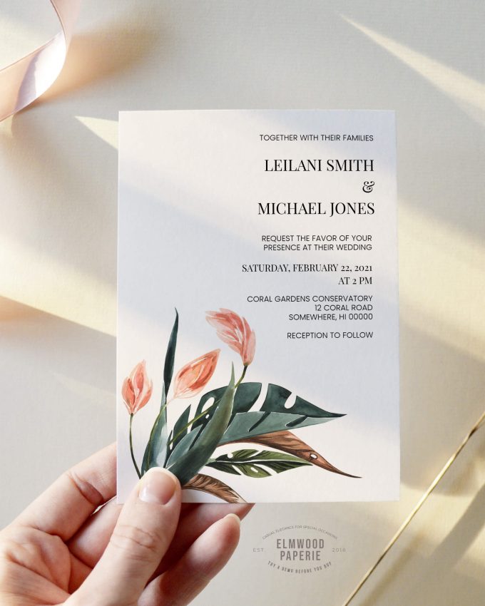 editable wedding invites