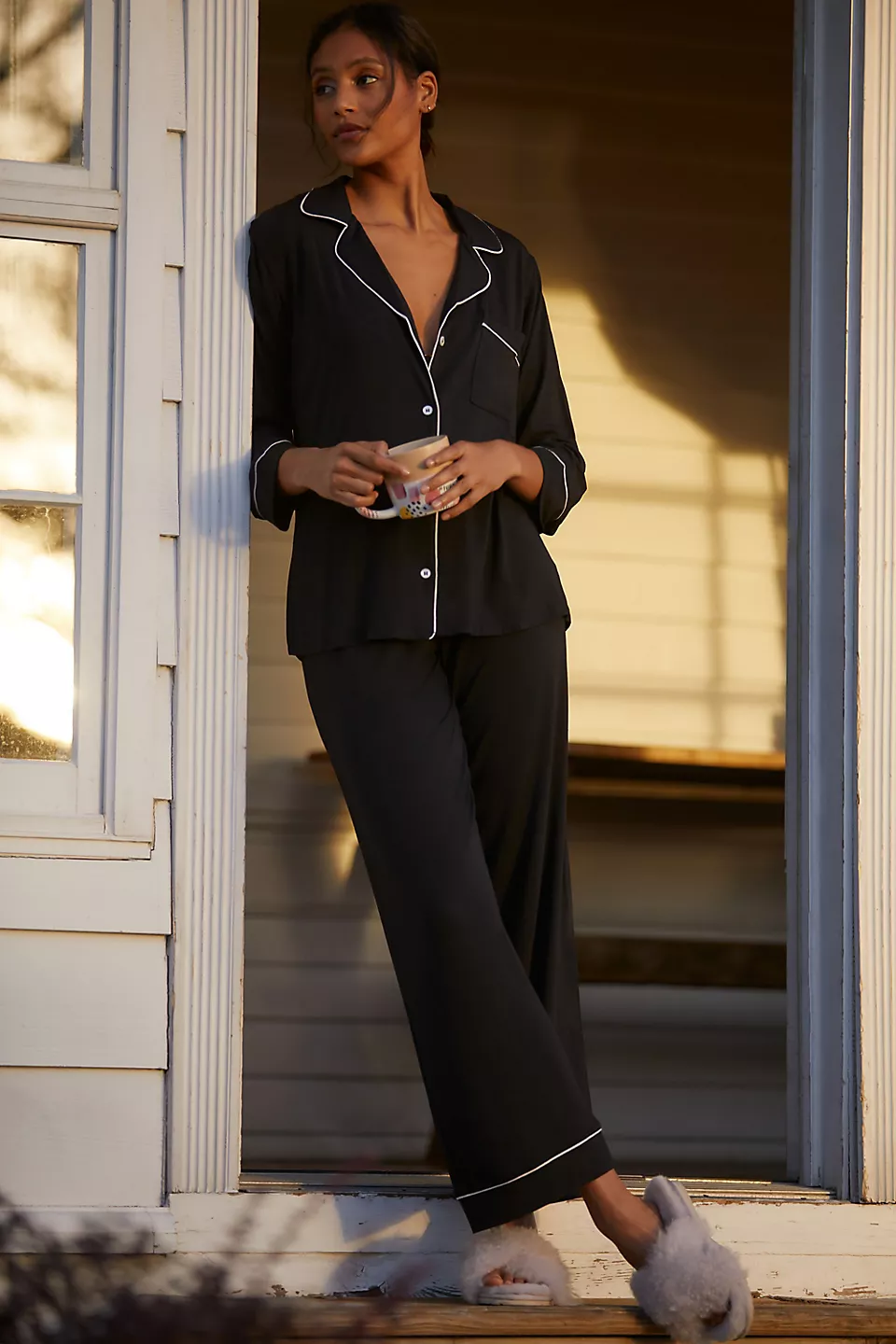 luxury pajama set for maid of honor gift