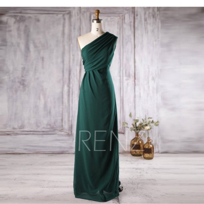 buy emerald green bridesmaid dresses