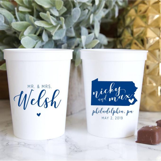 where to buy personalized wedding cups in bulk