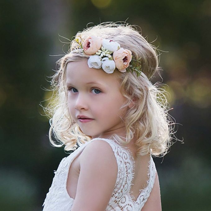 where to buy flower girl headpieces