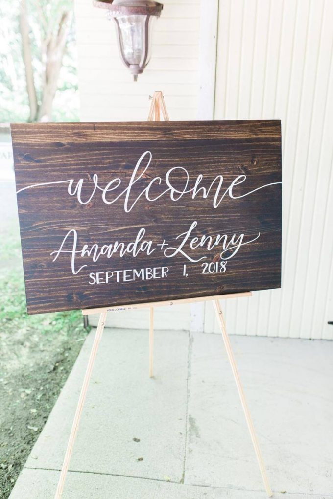 where to buy wooden wedding signs