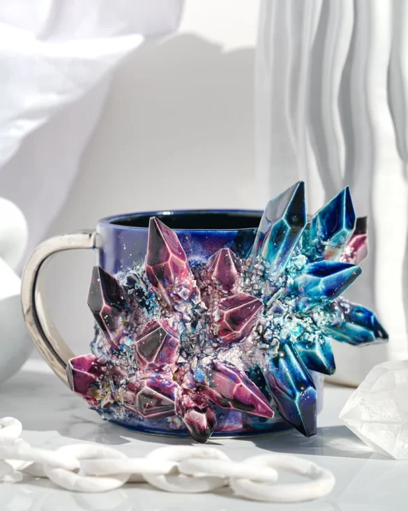 andromeda crystal mug